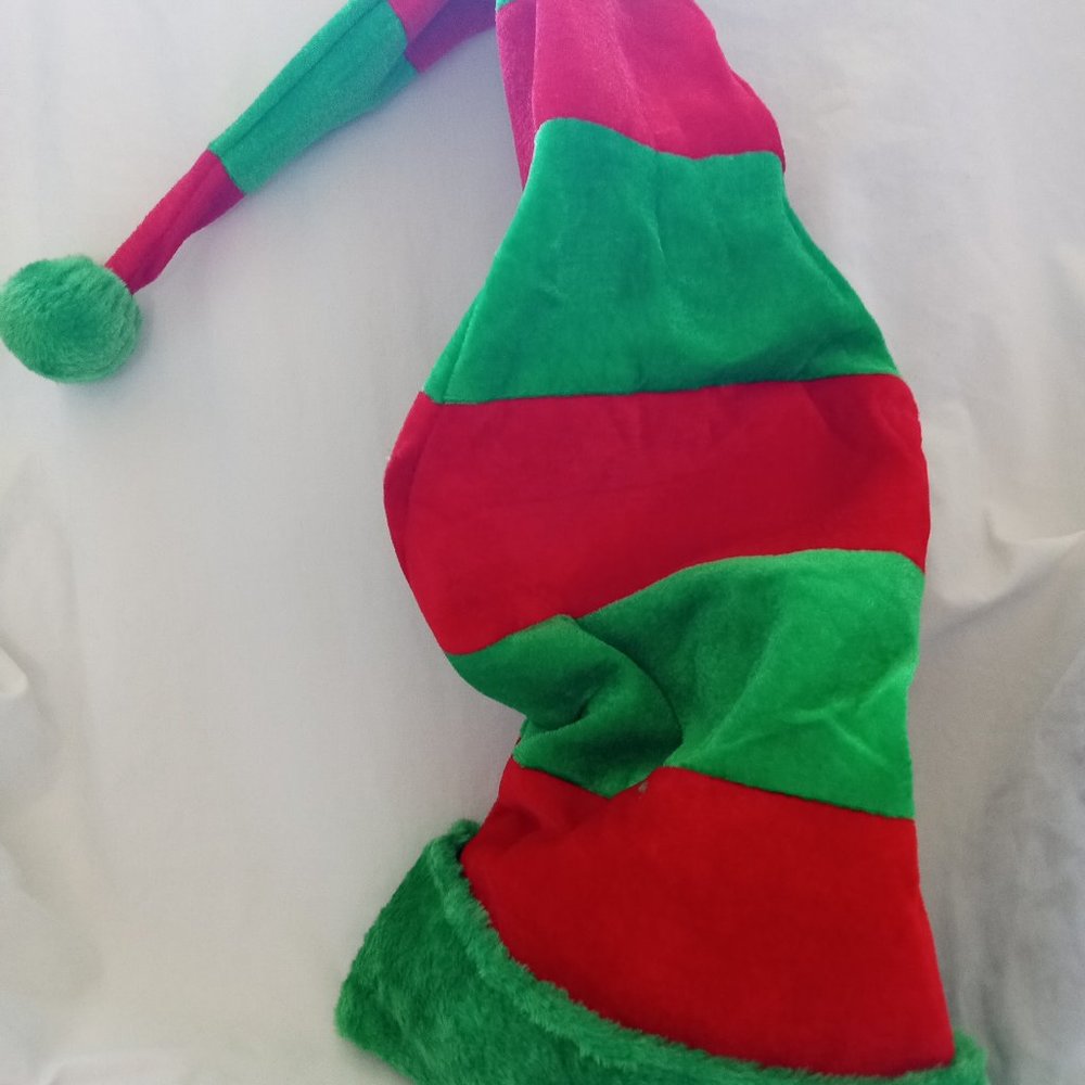 Red and Green Christmas Sports Dr Seuss Hat